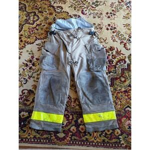 Retired Firefighter Gear Turnout Pants FIRE USED Size 38 X 26 See Pics